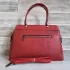Елегантна дамска чанта в червен цвят от еко кожа 73094-8