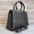Елегантна дамска чанта в черно от еко кожа 73094-5
