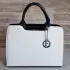 Елегантна дамска чанта в бял цвят 73097-3