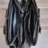 Кокетна черна дамска чанта с кръгли дръжки 75056-1