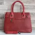 Червена дамска елегантна чанта от еко кожа шагрен 75059-6