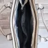 Голяма дамска чанта от бежова еко кожа с принт кроко 75070-7