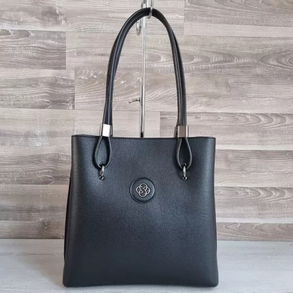 Ежедневна дамска чанта в черен цвят 75071-1