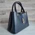 Малка дамска елегантна чанта от еко кожа в син цвят 75073-2