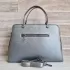 Дамска елегантна чанта в сиво от ефектна еко кожа 75077-5