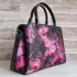 Цветна елегантна дамска чанта с принт на цветя 75078-9