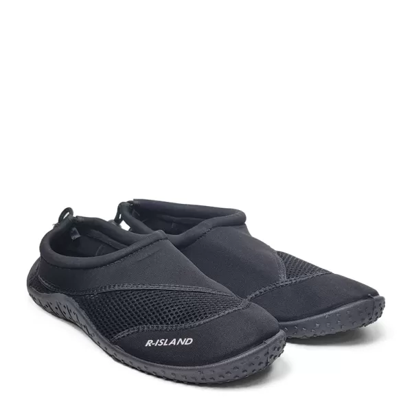 Черни мъжки аква обувки от текстил 61303-1