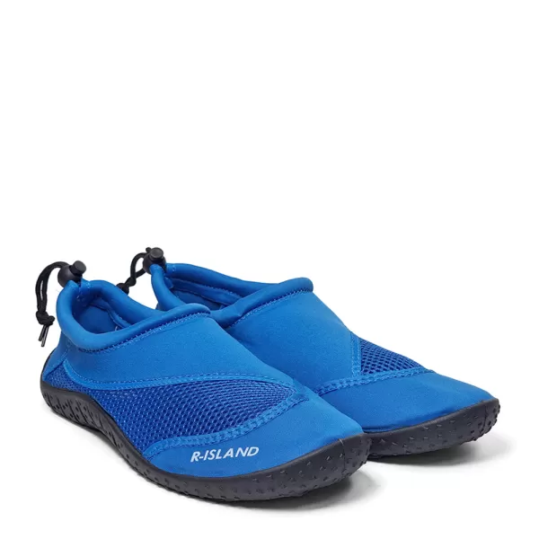 Сини мъжки аква обувки от текстил 61303-2