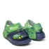 Детски гумени сандали за момче в синьо и зелено 63...
