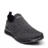 Мъжки маратонки тип чорап черен меланж 35099-6