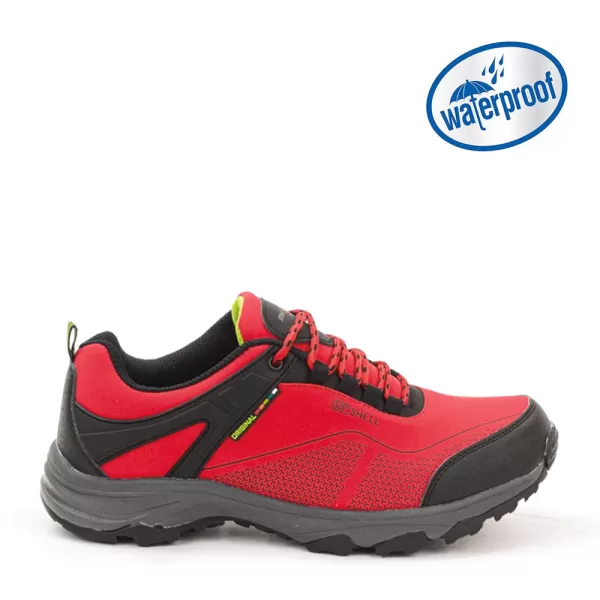 Мъжки маратонки с Soft shell технология в червен цвят - 35136-1