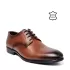 Мъжки елегантни обувки в кафяв цвят 13174-2
