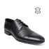 Официални черни мъжки обувки от естествена кожа 13185-1