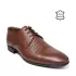 Официални мъжки обувки от естествена кожа в цвят таба 13185-3