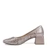 Елегантни дамски обувки в цвят пудра на среден ток 21263-1