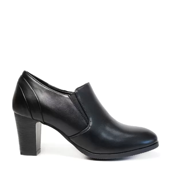 Черни дамски ежедневни обувки от еко кожа 21054-1