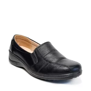 Черни дамски ежедневни обувки от еко кожа 21046-1...