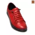 Ниски дамски ежедневни обувки червени 21006-4