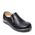 Черни ниски дамски обувки с ластици 21082-1