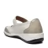 Бели равни дамски обувки с велкро 21083-4