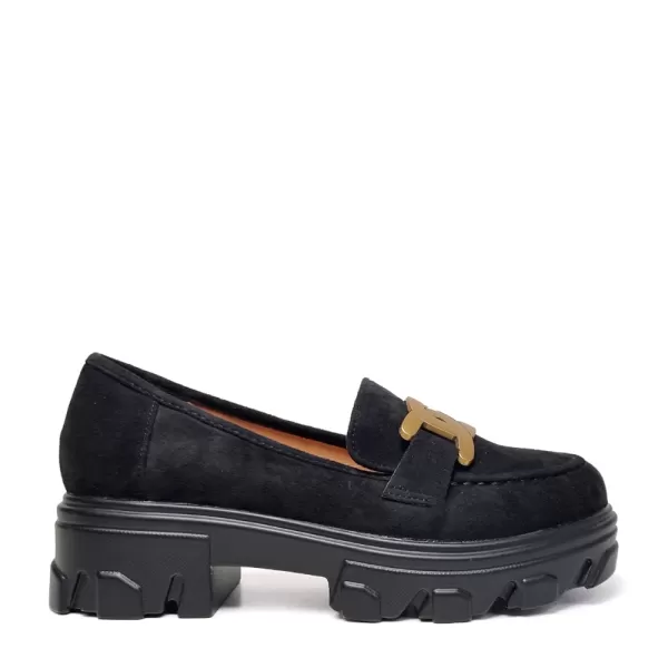 Модерни дамски ежедневни обувки в черно 21084-1