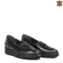 Дамски ежедневни обувки от естествена кожа черни 21100-2