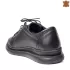 Дамски ежедневни обувки на равно ходило в черен цвят - 21110-2