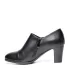 Дамски ежедневни обувки на ток в черен цвят - 21114-1