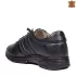Черни спортни дамски обувки от естествена кожа - 21116-1