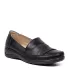 Черни ниски дамски ежедневни обувки от еко кожа 21121-1