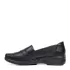 Черни ниски дамски ежедневни обувки от еко кожа 21121-1