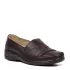 Кафяви ниски дамски ежедневни обувки от еко кожа 21121-2