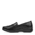 Черни дамски ежедневни обувки от еко кожа с ниско ходило 21122-1