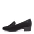 Дамски ежедневни обувки на ток черни 21126-2