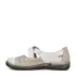 Ниски дамски ежедневни обувки с велкро бели 21131-2