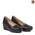 Дамски пролетно летни обувки в черен цвят на платформа 21181-1