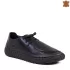 Дамски равни обувки с еластична подметка в черен цвят 21205-1