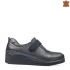 Дамски обувки от естествена кожа в черен цвят 21440-1