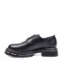 Черни дамски ежедневни обувки с връзки 21445-1