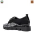 Български дамски обувки в сиво и черно 21065-1