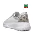 Български спортни дамски обувки в бяло 21079-1