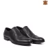 Мъжки елегантни обувки без връзки в черен цвят 13205-1