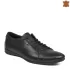 Черни мъжки спортно елегантни обувки от естествена кожа 13207-1