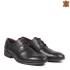 Черни официални мъжки обувки от естествена кожа 13214-1