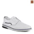 Бели мъжки пролетни обувки от естествена кожа 13223-2