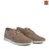 Летни мъжки обувки от естествен набук в бежов цвят 13226-2