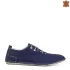 Мъжки пролетно-летни обувки с връзки в син цвят 13...