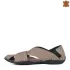 Мъжки летни обувки в цвят кум с тънка еластична подметка 13259-2