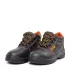 Черни работни мъжки обувки от еко кожа - 12485