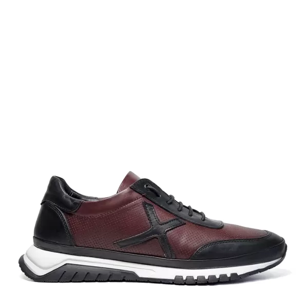 Мъжки спортни обувки в черно и бордо 13178-1